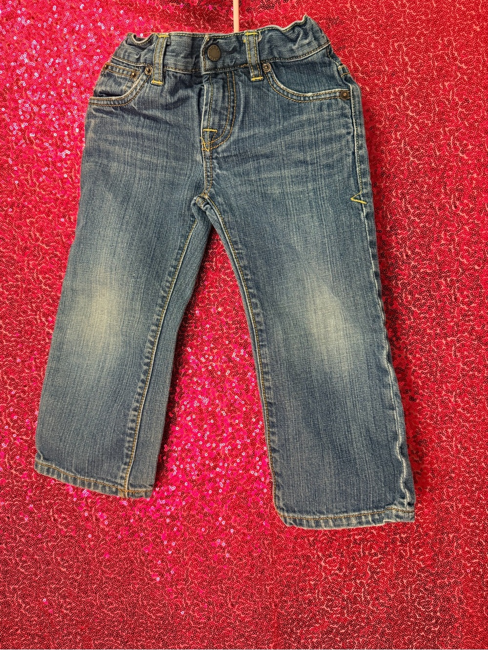 Lucky Brand Faded Blue Denim Jeans for Kids